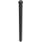 Dekorativ puller | st�lr�r 70 x 70 mm | serie 473B | fastmonteret, til indst�bning i beton med jordanker, total l�ngde ca. 1400 mm | uden l�s | uden �je